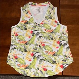 Tommy bahama Aubrey Floral IslandZone® Sleeveless V-Neck Polo